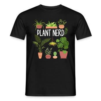 Jardinier Jardinier Hobby Jardinier Plantes - T-shirt homme - noir - Devant - AI Model Male 178 light (178cm)