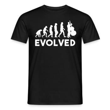 Cello Geschenk - Männer T-Shirt - Schwarz - Vorne - AI Model Male 178 light (178cm)