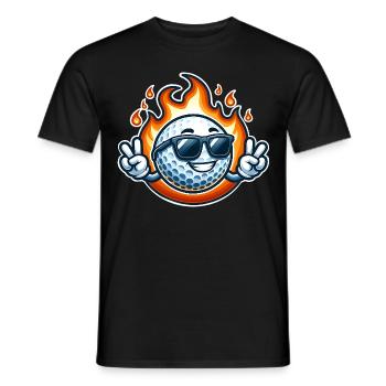 Gulf - Men's T-Shirt - black - Front - AI Model Male 178 light (178cm)