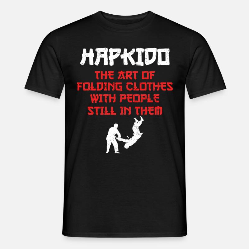 Hapkido Kampfkunst - Männer T-Shirt - Schwarz