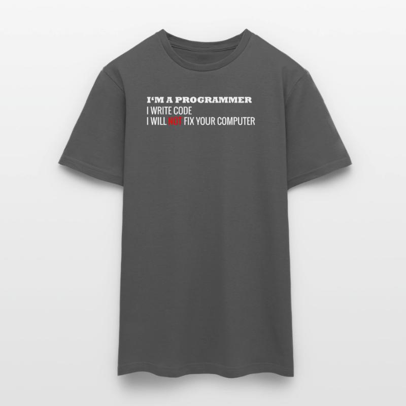 Ich bin ein Programmierer Computer Nerd Informatik Männer T-Shirt