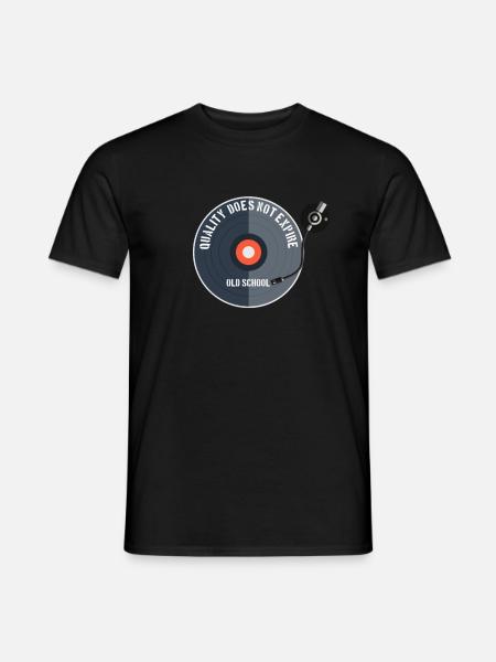 Quality does not expire - Men's T-Shirt - black
