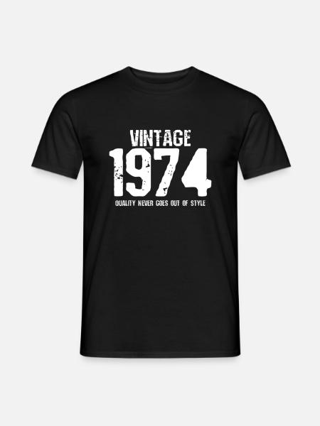 1974 - Men's T-Shirt - black