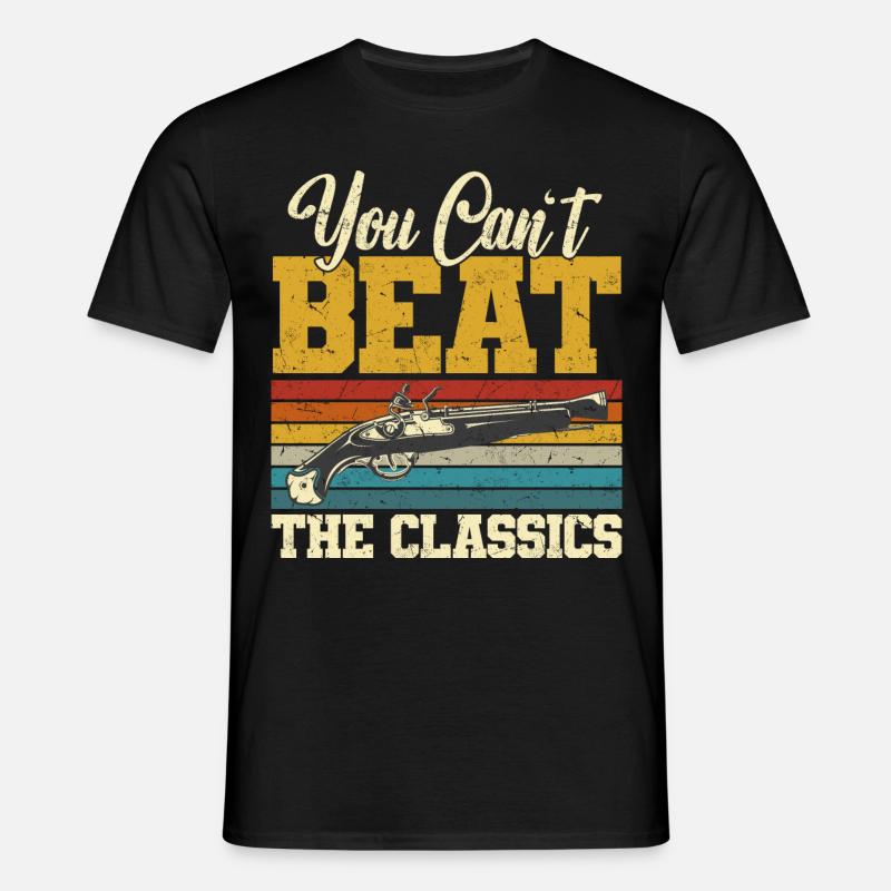 Muzzle Loader - Männer T-Shirt - Schwarz