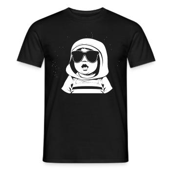 Funny Toddler Wearing Sunglasses Cool Baby - Men's T-Shirt - black - Front - AI Model Male 178 light (178cm)