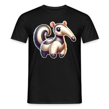 Fourmilier - T-shirt homme - noir - Devant - AI Model Male 178 light (178cm)