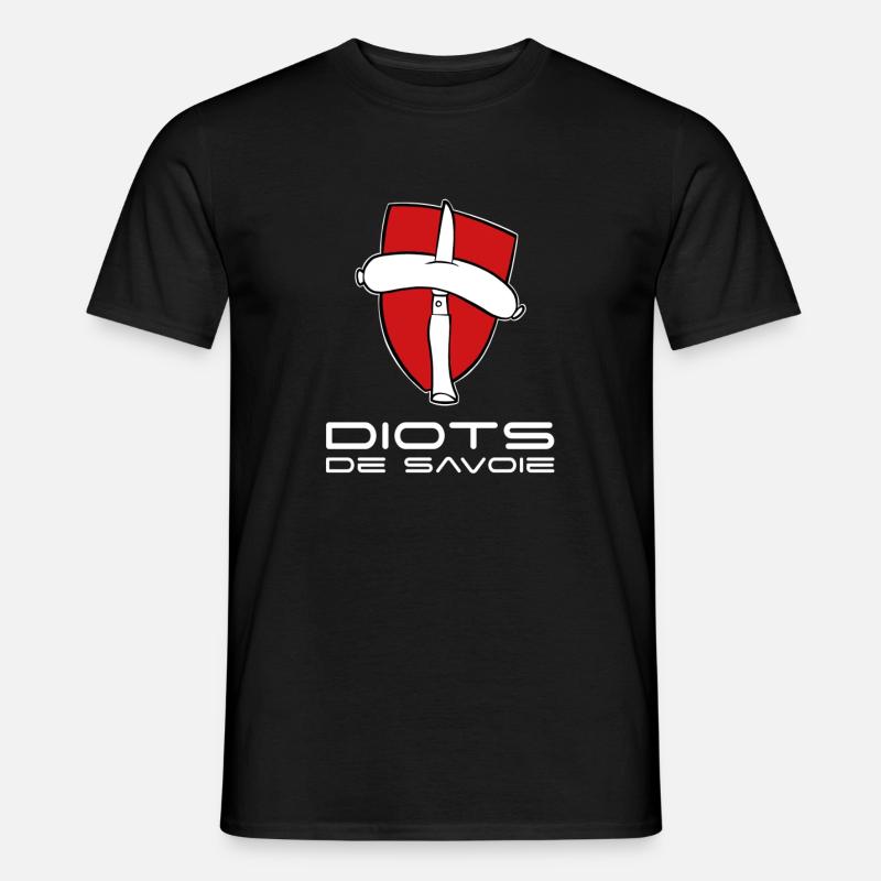 Diot de Savoie - Männer T-Shirt - Schwarz