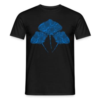 Mantarochen Aquarium Mantarochen Liebhaber - Männer T-Shirt - Schwarz - Vorne - AI Model Male 178 light (178cm)