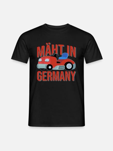 Mäht in Germany - Männer T-Shirt - Schwarz