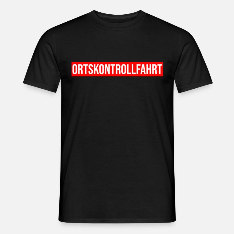 Ortskontrollfahrt OKF Geschenk - Männer T-Shirt - Schwarz