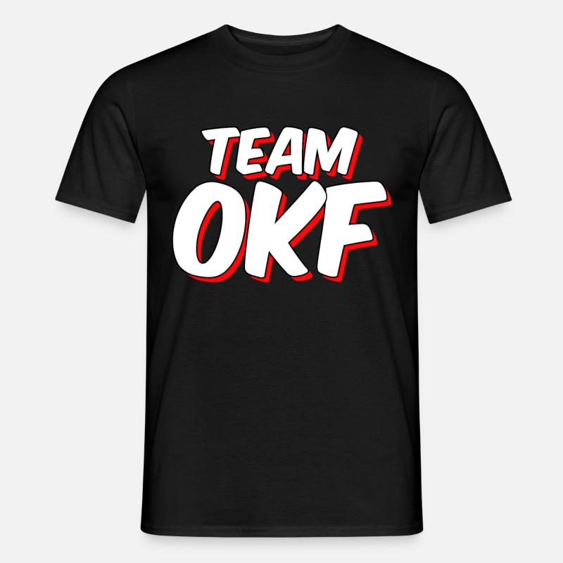 Team OKF Ortskontrollfahrt - Männer T-Shirt - Schwarz