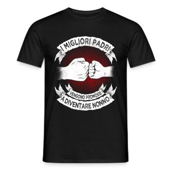 Regalo per Nonno Partner Look Padri Papá Promosso - T-shirt homme - noir - Devant - AI Model Male 178 light (178cm)