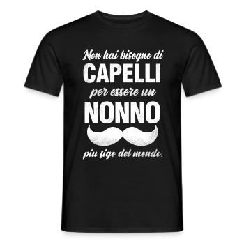 Regalo Per Il Migliore Nonno del Mondo - Männer T-Shirt - Schwarz - Vorne - AI Model Male 178 light (178cm)