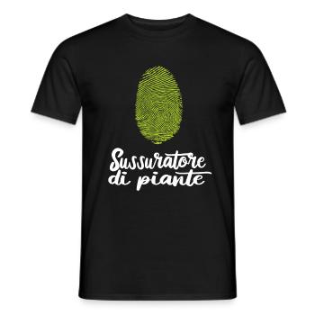 Giardiniere Giardino sussuatore di piante - Männer T-Shirt - Schwarz - Vorne - AI Model Male 178 light (178cm)