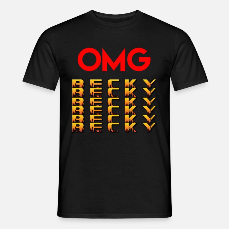 OMG OMG - Männer T-Shirt - Schwarz