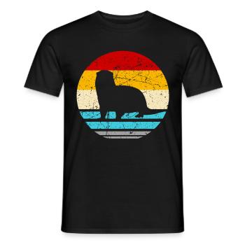 Vipère cadeau de mer de bêtes de loutre de mer - T-shirt homme - noir - Devant - AI Model Male 178 light (178cm)