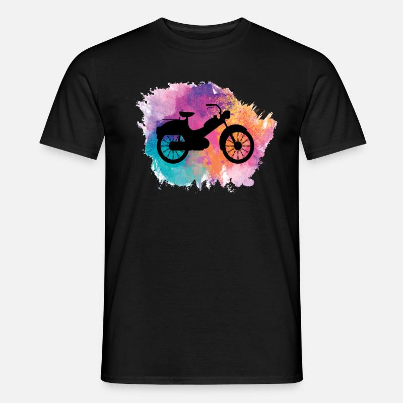 Mobylette Mobylette Mobylette Mobylette Mokick - T-shirt homme - noir