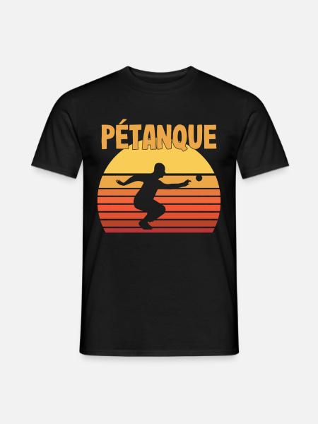 Boule Petanque Boccia - Men's T-Shirt - black