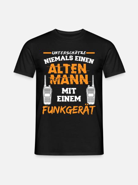 Amateurfunk Funkgerät Amateurfunker - Männer T-Shirt - Schwarz