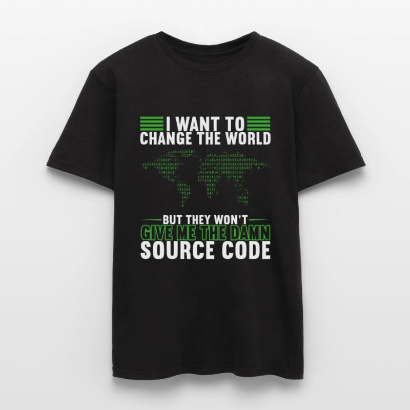 Programmierer Informatiker Programmieren Männer T-Shirt