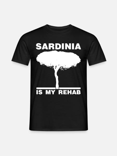Sardaigne Sardaigne Arbre Sardaigne - T-shirt homme - noir