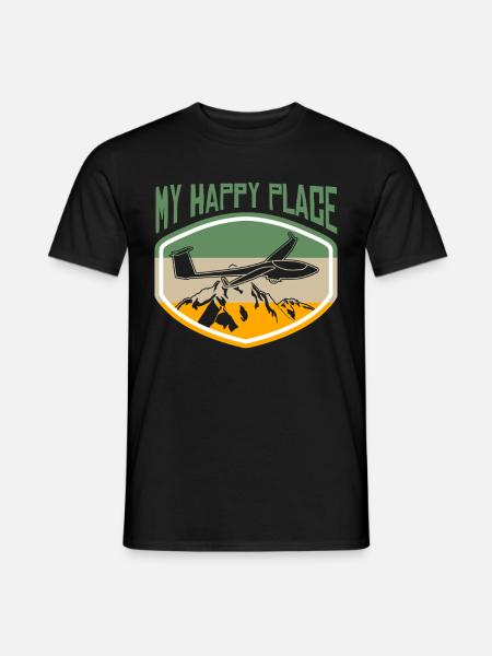 Gliding Glider Glider Glider - Men's T-Shirt - black