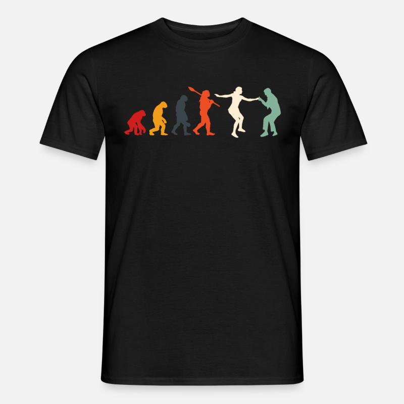 Boogie Woogie Retro Swing Boogie-Woogie - Männer T-Shirt - Schwarz