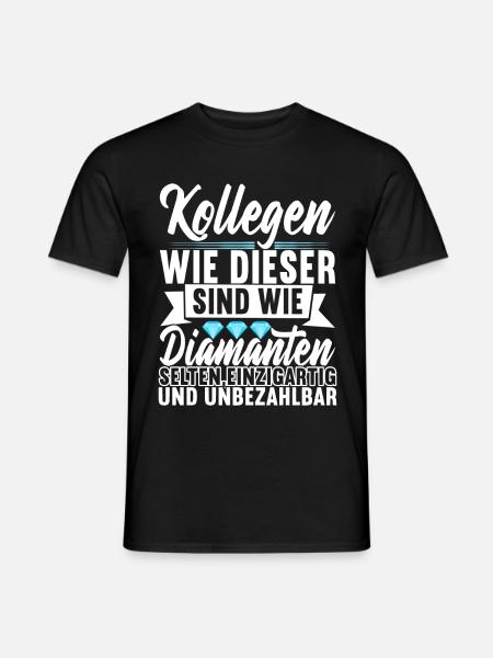 Abschiedsgeschenk Jobwechsel Kollege - Männer T-Shirt - Schwarz