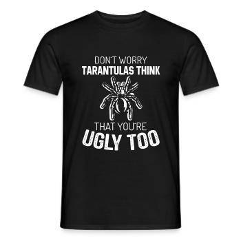 Tarantulas - Men's T-Shirt - black - Front - AI Model Male 178 light (178cm)