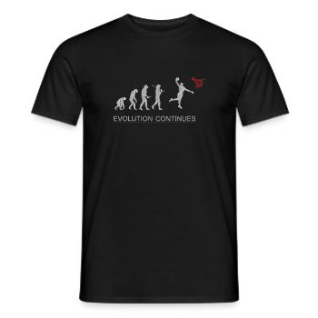 Joueur de basket-ball sport - T-shirt homme - noir - Devant - AI Model Male 178 light (178cm)