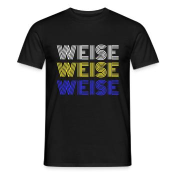 Klugscheisser Klugscheißer Klugscheiser - Männer T-Shirt - Schwarz - Vorne - AI Model Male 178 light (178cm)