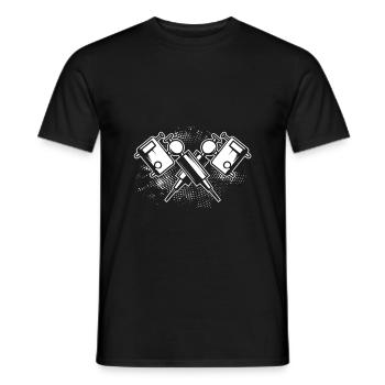 Tattoo - Männer T-Shirt - Schwarz - Vorne - AI Model Male 178 light (178cm)