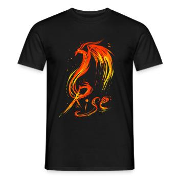 Ascension - T-shirt homme - noir - Devant - AI Model Male 178 light (178cm)