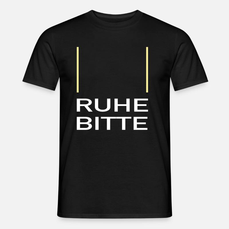 Synchron sprechen Synchronsprecher Synchronarbeit - Männer T-Shirt - Schwarz