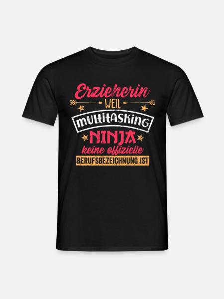Erzieher Spielen - Männer T-Shirt - Schwarz