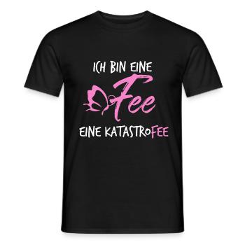 Katastrofee - Männer T-Shirt - Schwarz - Vorne - AI Model Male 178 light (178cm)