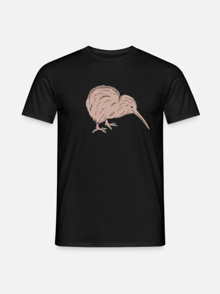 Kiwi bird - Men's T-Shirt - black