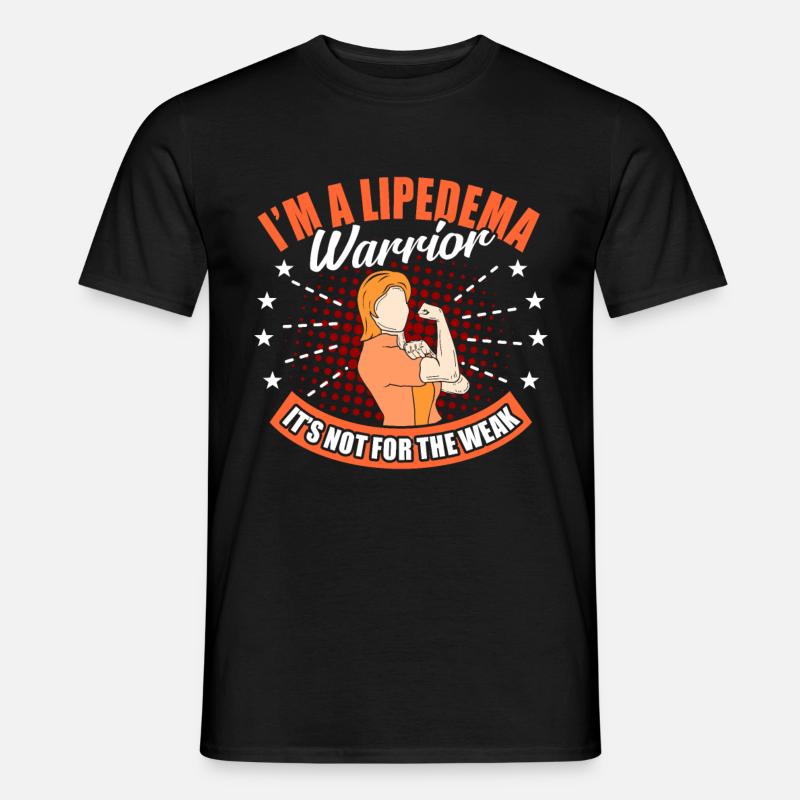Lipidema Fighter - Men’s T-shirt - black