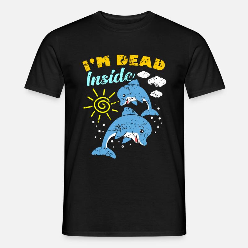 Dead Inside - Männer T-Shirt - Schwarz