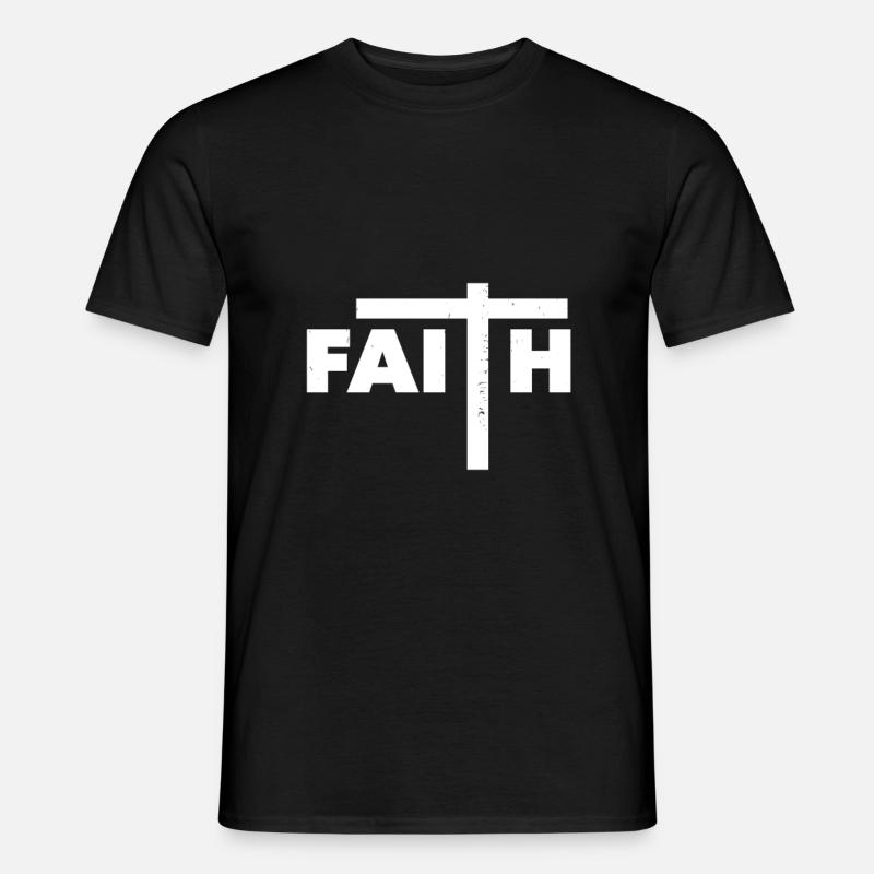 Christentum Geschenk - Männer T-Shirt - Schwarz