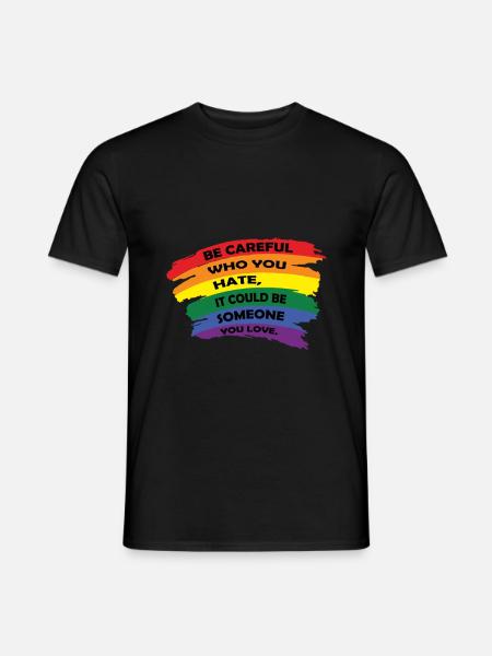 Gay Pride Gift - Men's T-Shirt - black