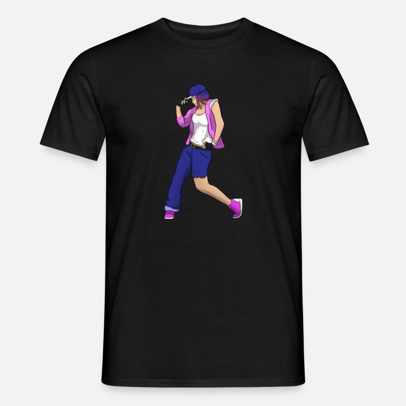 Dancer Tänzerin - Männer T-Shirt - Schwarz