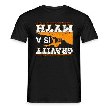 Drôle d'escalade - T-shirt homme - noir - Devant - AI Model Male 178 light (178cm)