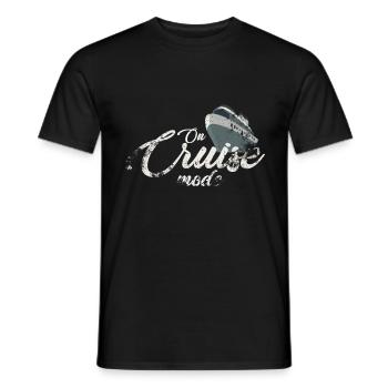 Cruise Mode Cruise Cruise Cruise Ship - Men's T-Shirt - black - Front - AI Model Male 178 light (178cm)