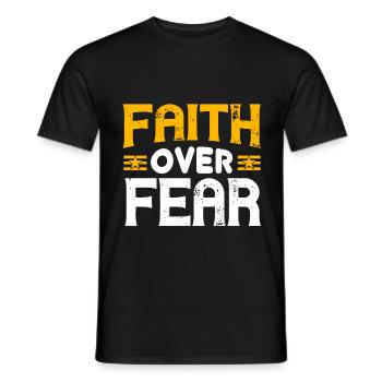 Christian - Men's T-Shirt - black - Front - AI Model Male 178 light (178cm)