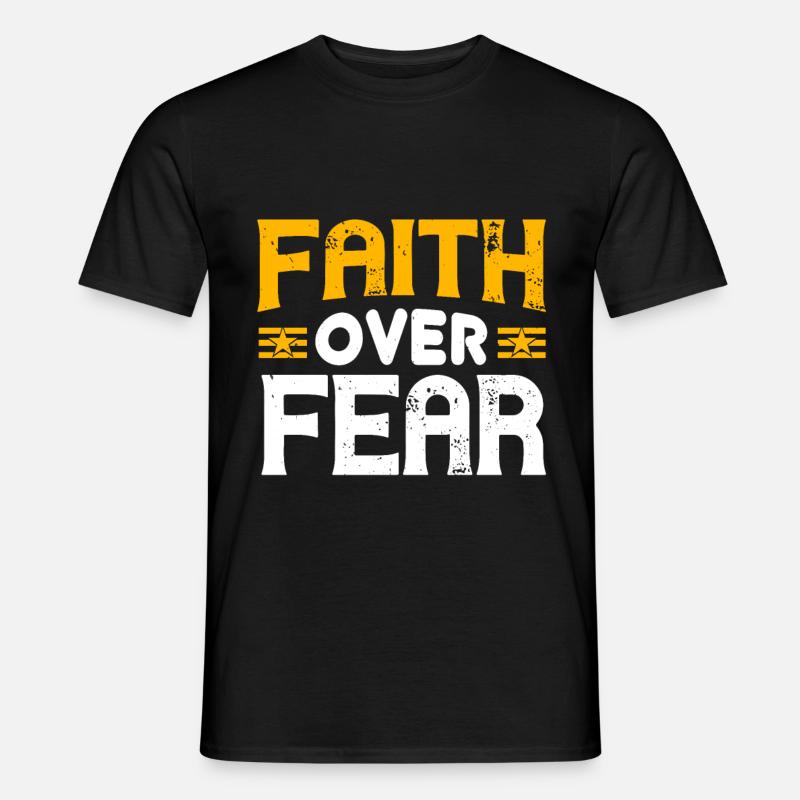 Christlich - Männer T-Shirt - Schwarz