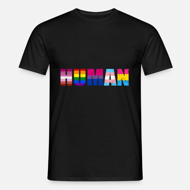Gay Pride Geschenk - Männer T-Shirt - Schwarz