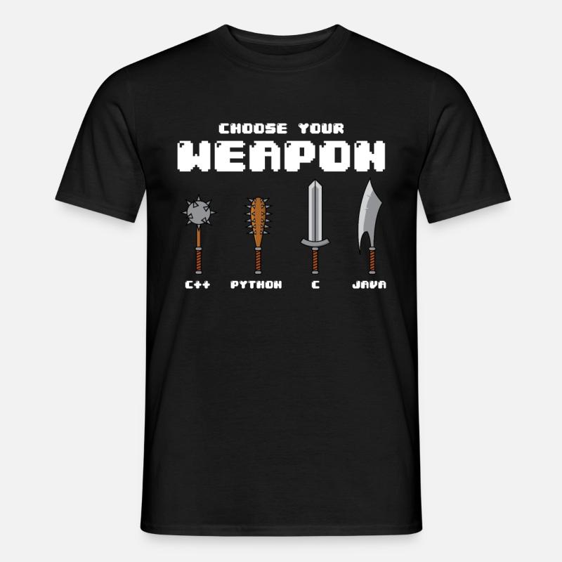 Computer science student gift - Men's T-Shirt - black