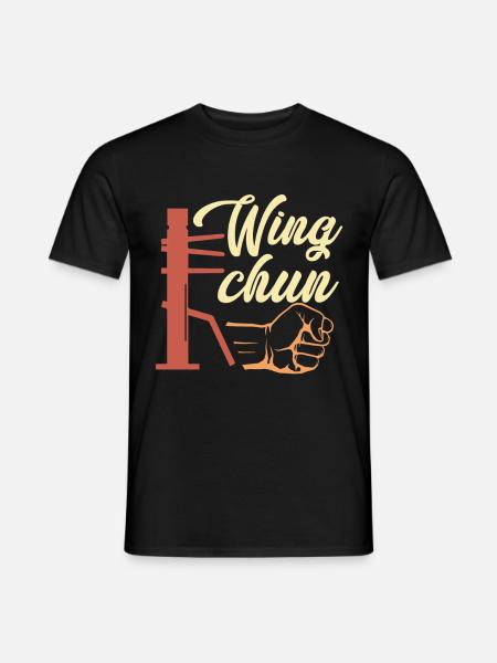 Cadeau Wing Chun - T-shirt homme - noir