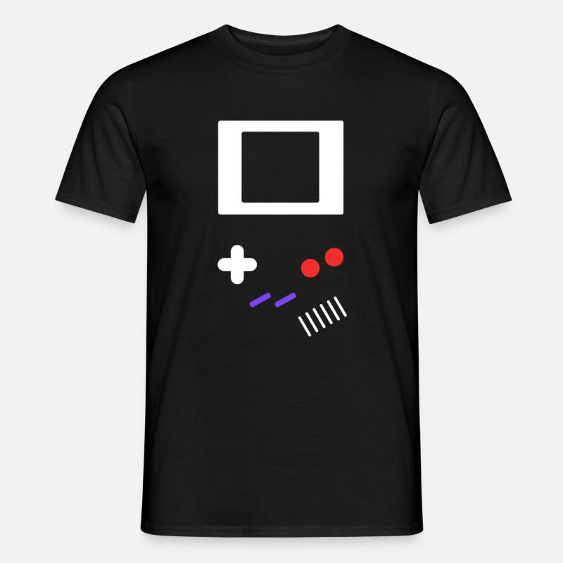screen & buttons - Männer T-Shirt - Schwarz